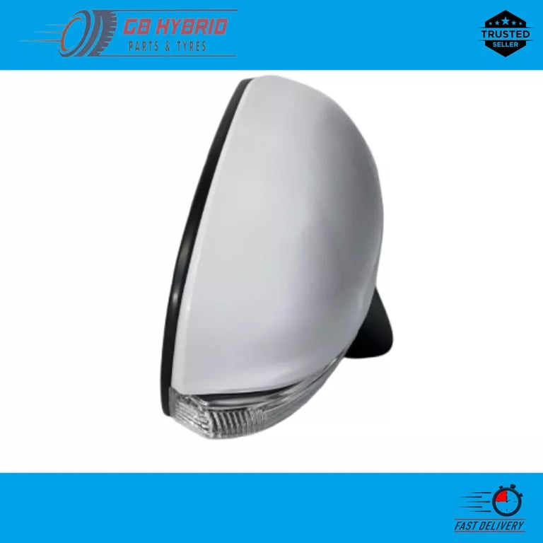 New Toyota Prius Plus 2011-2022 Driver Side Mirror White (Import Model)