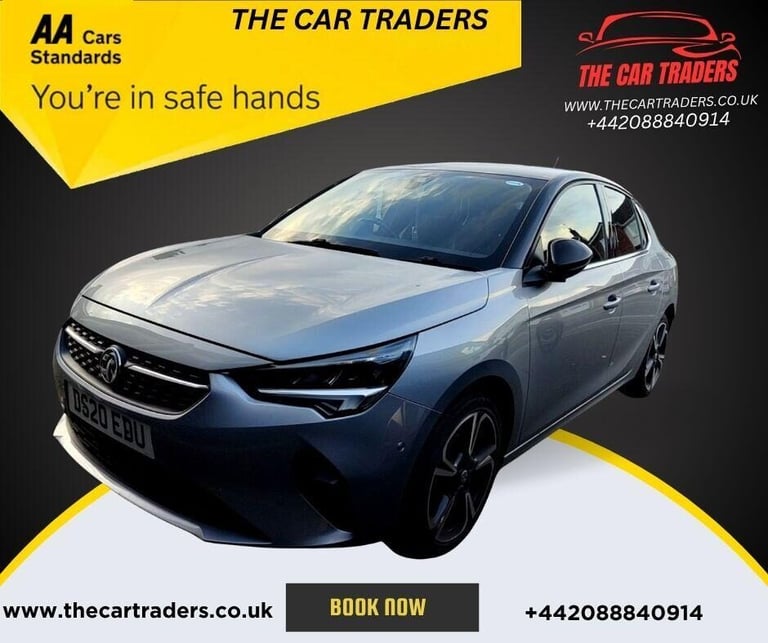 2020 Vauxhall Corsa 1.2 Turbo Elite Nav Premium Hatchback 5dr Petrol Auto Euro 6 (s/s) (100 ps) H...