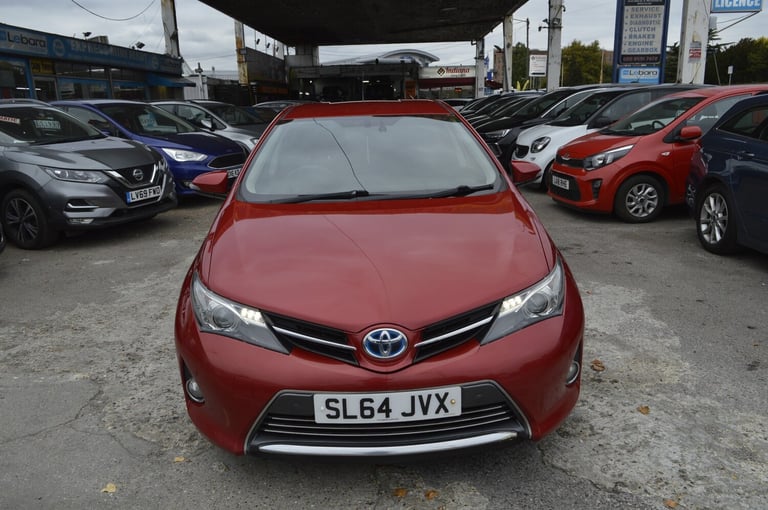 2014 Toyota Auris 1.8 VVTi Hybrid Excel 5dr CVT Auto ONE OWNER SAT NAV  HATCHBACK Petrol/Electric...