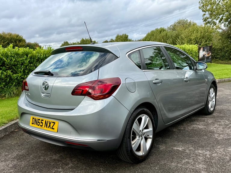 2015/65 VAUXHALL ASTRA 1.4 16V SRI 5DR SILVER GREY 113K MILES CRUISE &amp; ALLOYS