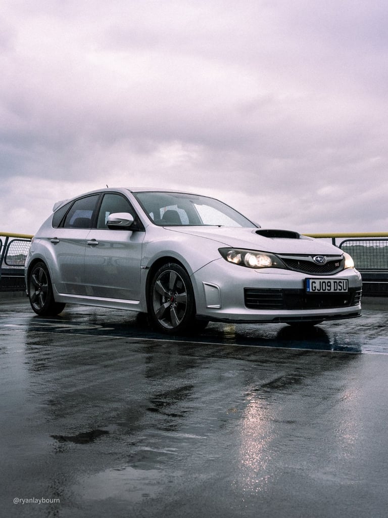 2009 Subaru Impreza WRX STI Hatchback Silver