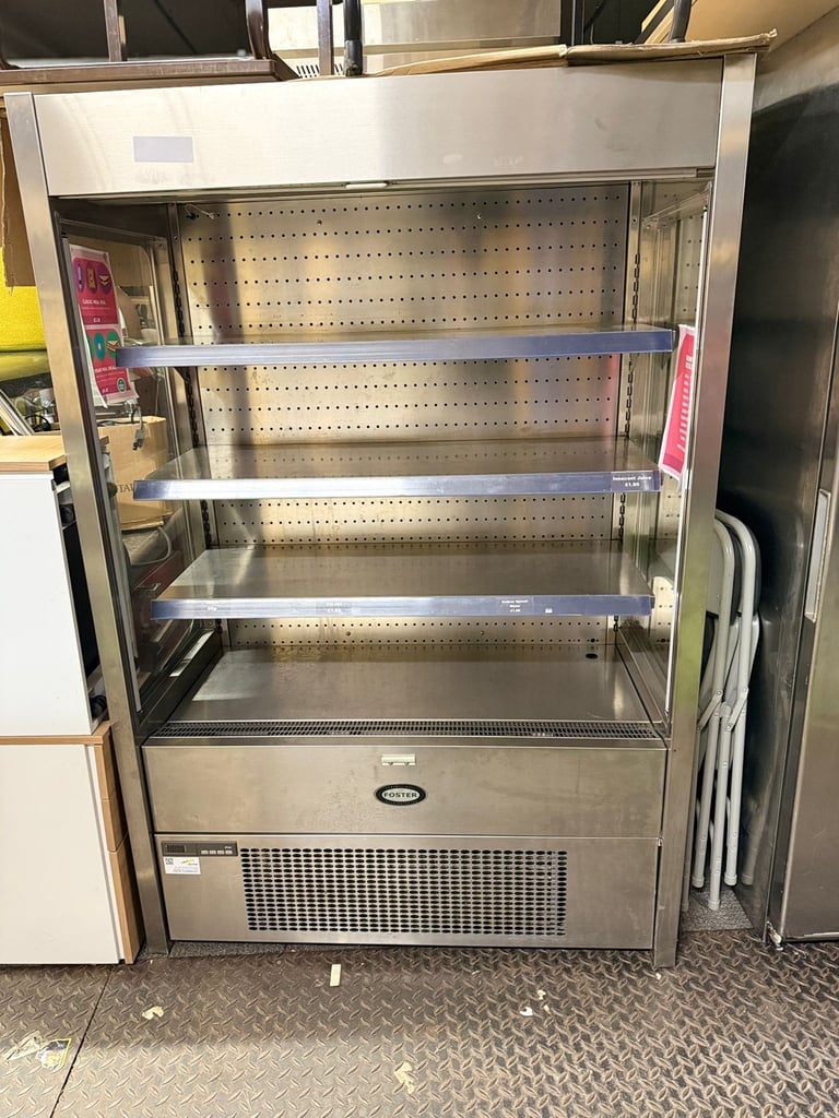 Foster multi-deck display fridge.