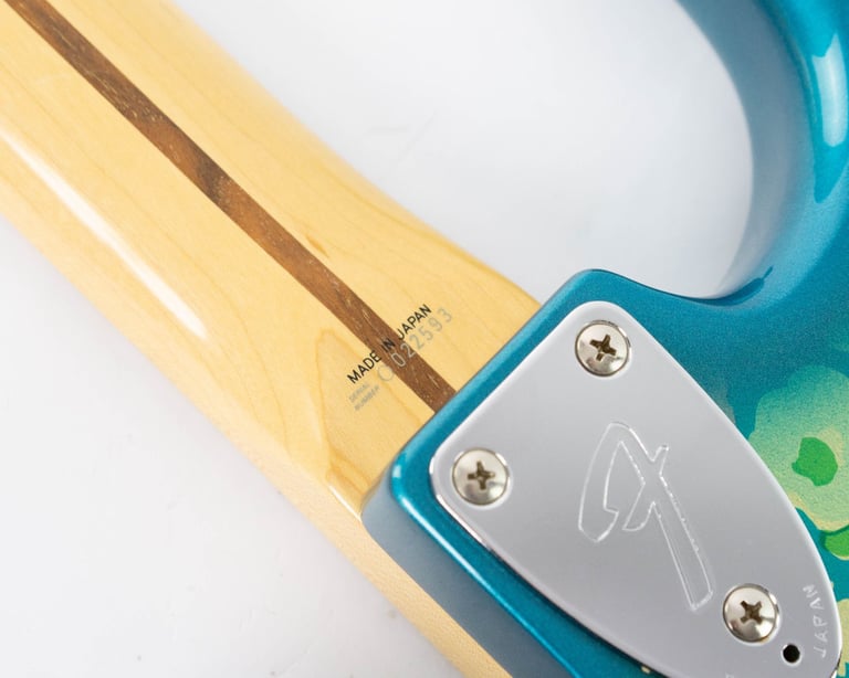 Fender MIJ Blue Flower Stratocaster 1993