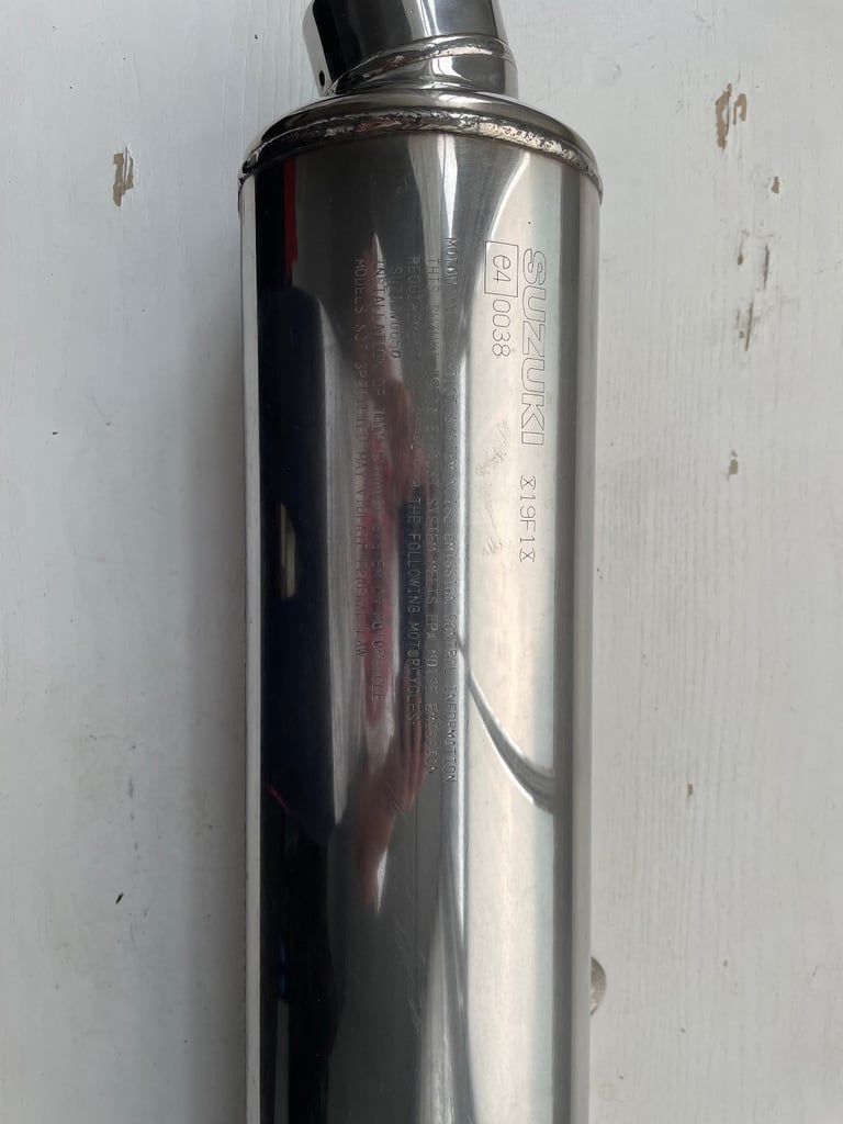 Suzuki SV650S SV650 Exhaust Silencer