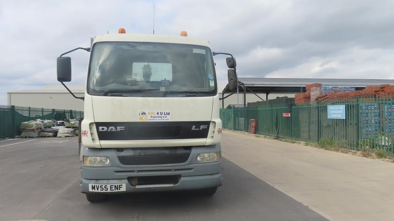 2006 DAF TRUCKS FA LF55.220 DAF 24 VALVE ENG HIAB 122B-1CL CRANE MANUAL GEARBOX 