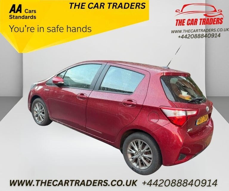 2017 Toyota Yaris 1.5 VVT-h Icon Hatchback 5dr Petrol Hybrid E-CVT Euro 6 (s/s) (100 ps) Hatchbac...