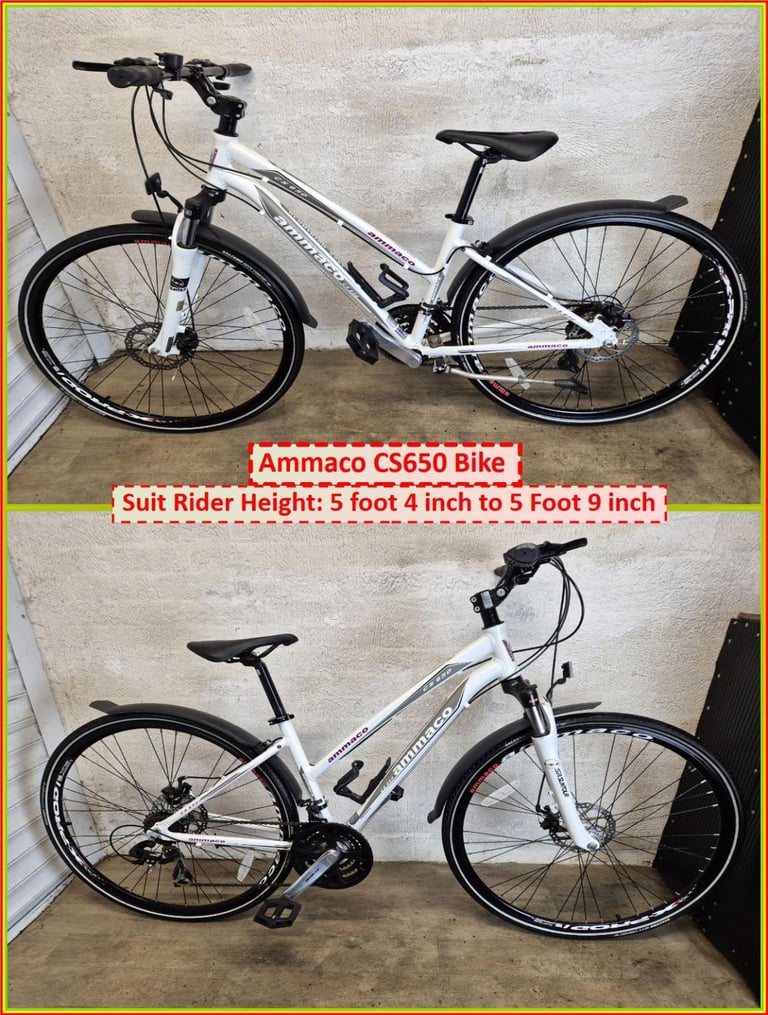 Ammaco CS650 Bike - 21 Speed – 700c wheels.