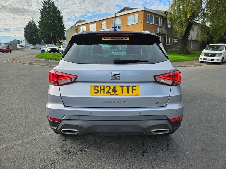 2024 SEAT ARONA 1.0 TSI 115 FR Sport 5dr DSG Auto Silver Damaged Salvage