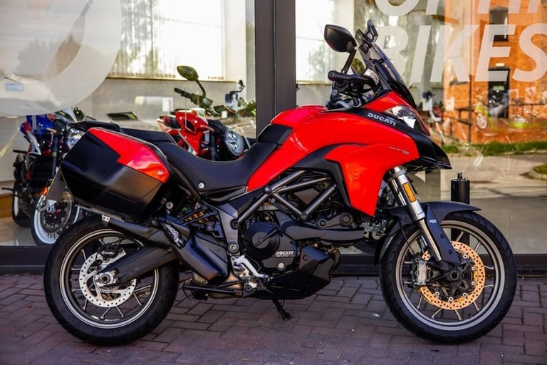 Ducati Multistrada BELTS DONE ! PANNIERS ! STUNNING