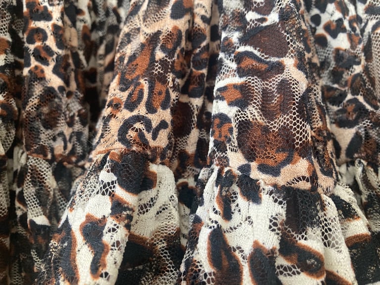 Angel Face animal print tutu skirt 