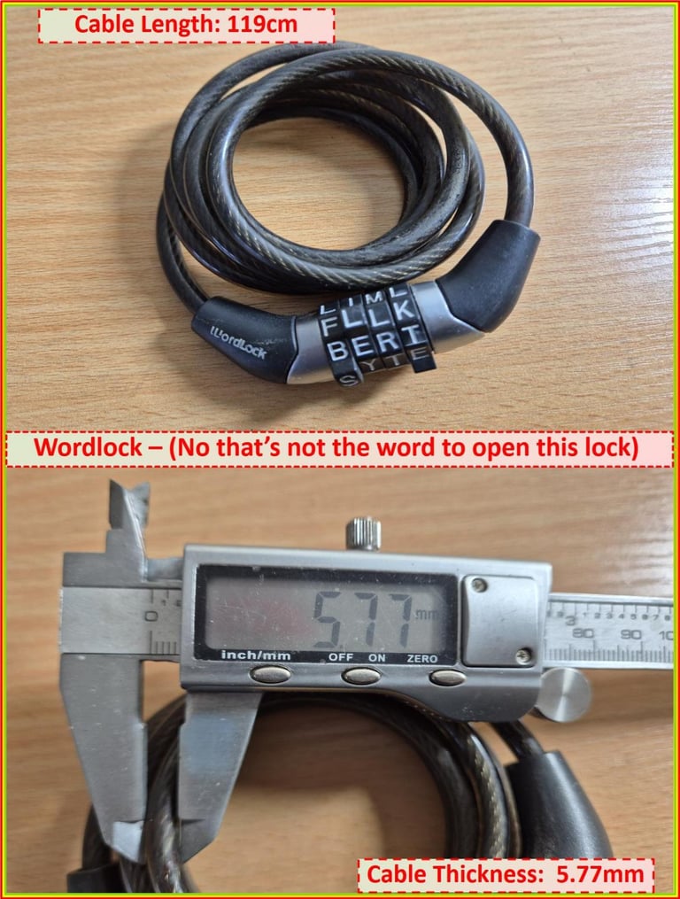 Bike Locks [3 sorts]