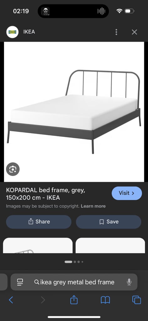 image for Double bed & mattress 