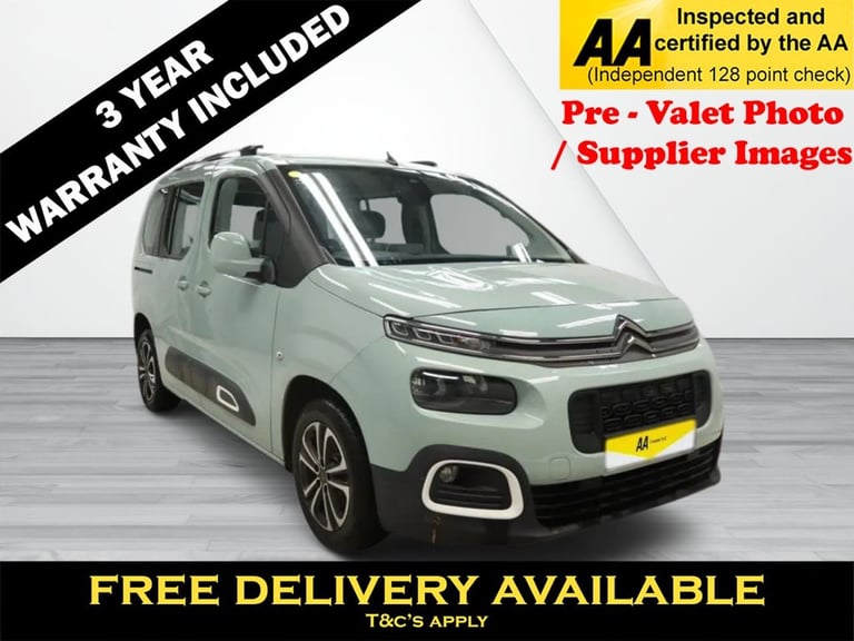 2019 Citroen Berlingo 1.5 BlueHDi Flair M MPV 5dr Diesel Manual Euro 6 (100 ps) 1 FORMER OWNER MP...