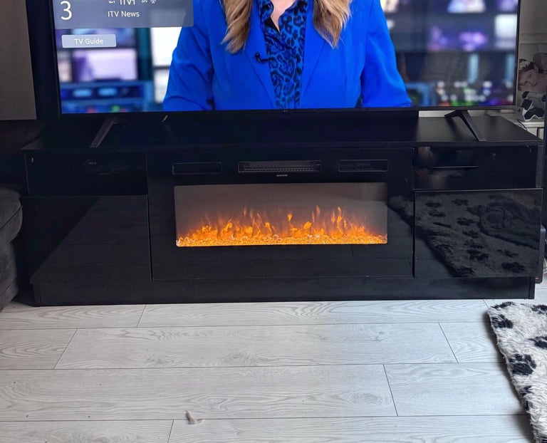 image for Tv unit with fireplace 
