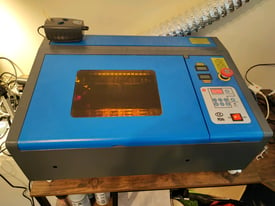 40w co2 laser cutter, engraver, red dot laser pointer, air assist 
