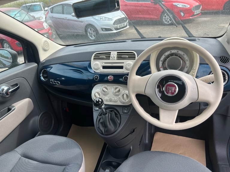  Fiat 500 1.2 Pop 3dr MOT UNTIL 2ND OCT 2026, 8 SERVICE STAMPS Petrol