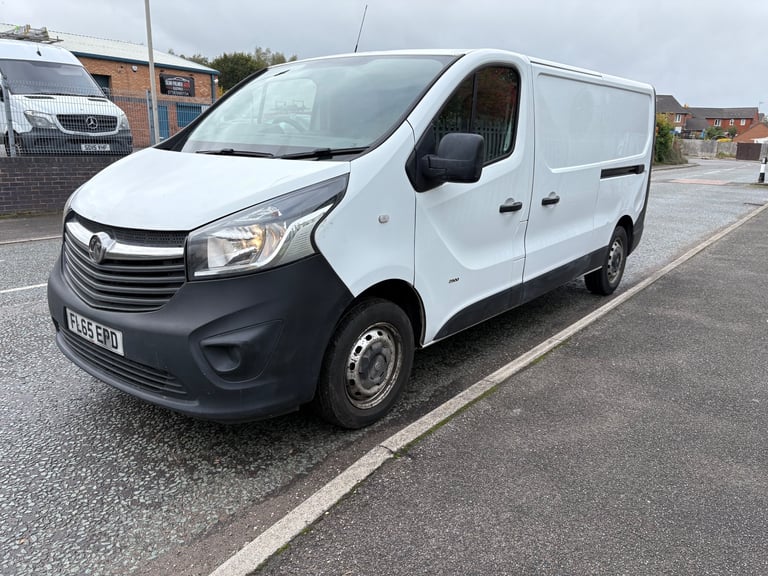 Vauxhall Vivaro 1.6CDTI LWB MOT Ready for Work Like Trafic Van 