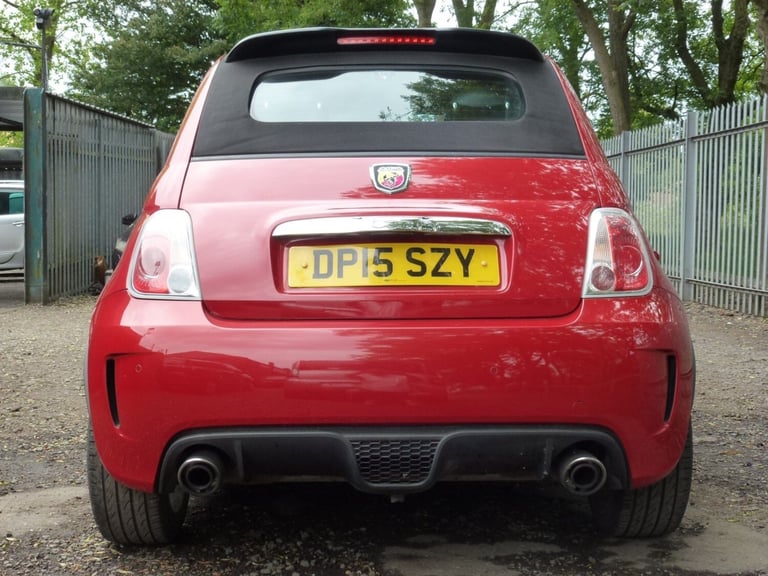 2015 Abarth 500 1.4 T-Jet 135 2 Door CONVERTIBLE Petrol Manual