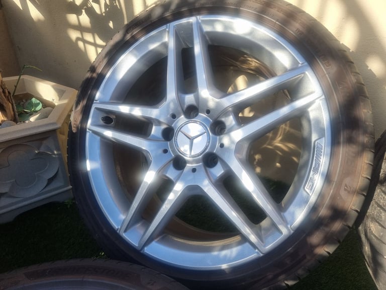 MERCEDES E Class 18" AMG 4x ALLOY WHEELS