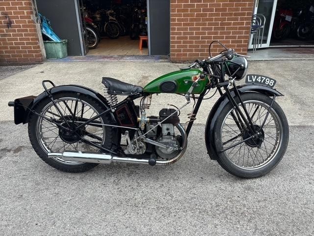 1933 BSA B33-1 250CC PRE WAR VINTAGE MOTORCYCLE