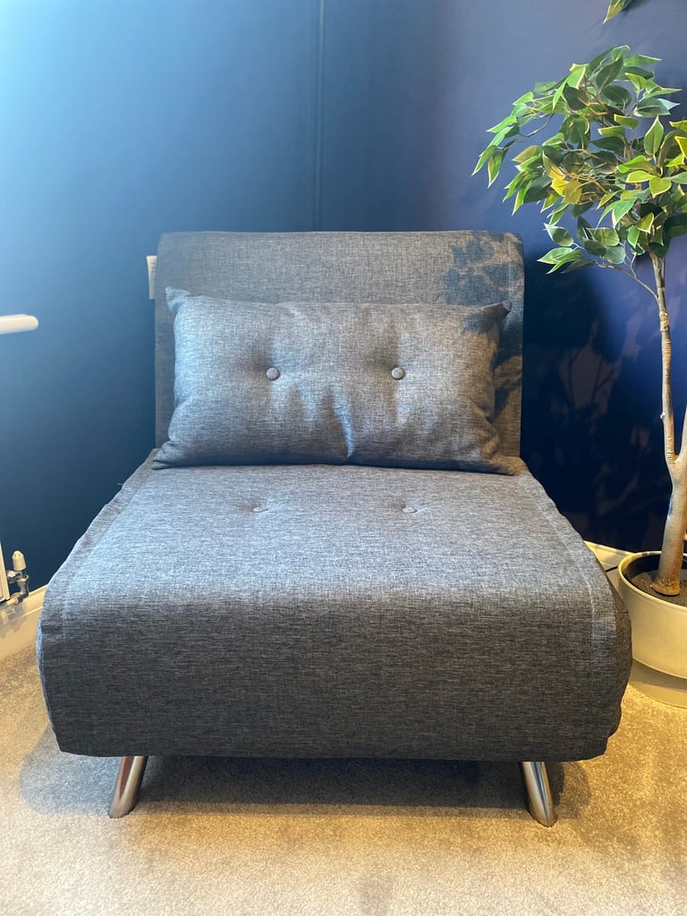 Single Haru Grey Sofa Bed