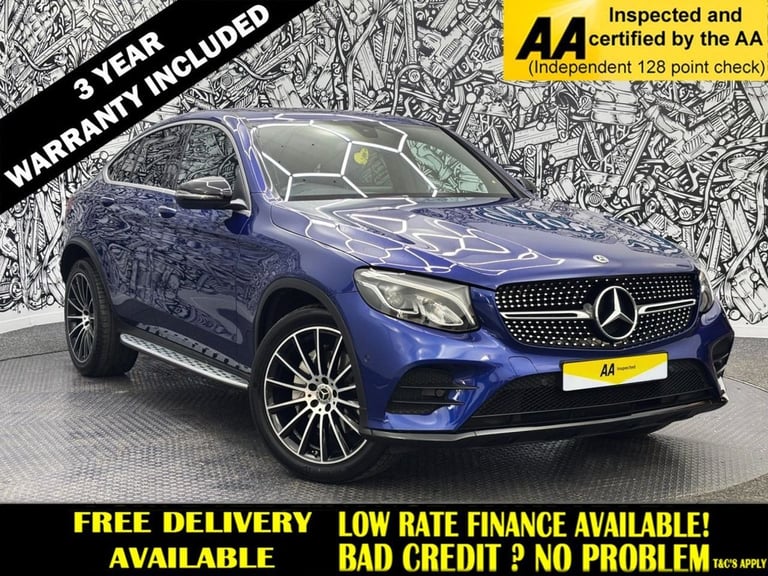 image for 2017 Mercedes-Benz GLC 2.1 GLC220d AMG Line (Premium) Coupe 5dr Diesel G-Tronic 4MATIC Euro 6 (s/...