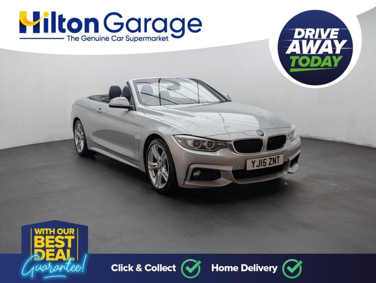 2015 BMW 4 Series 2.0 420d M Sport Convertible 2dr Diesel Auto Euro 6 (s/s) (184 ps) - CLIMAT CON...
