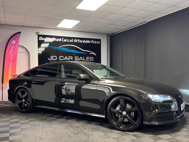 2015 Audi A7 3.0 TDI Quattro 272 Black Edition 5dr S Tronic HATCHBACK DIESEL Automatic