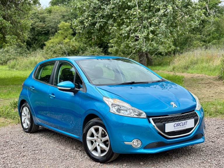 2012 Peugeot 208 1.0 VTi Active Only 65,000 Miles Metallic Blue 5 Door ULEZ 