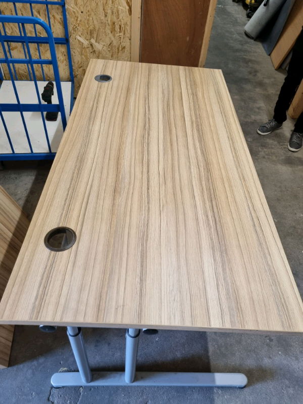 Height Adjustable Desks drawers 160cm By 80cm, more colors availabl