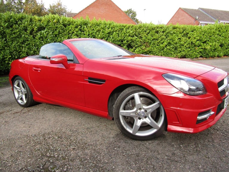 2012 Mercedes-Benz SLK 1.8 SLK200 BlueEfficiency AMG Sport G-Tronic+ Euro 5 (s/s) 2dr CONVERTIBLE...
