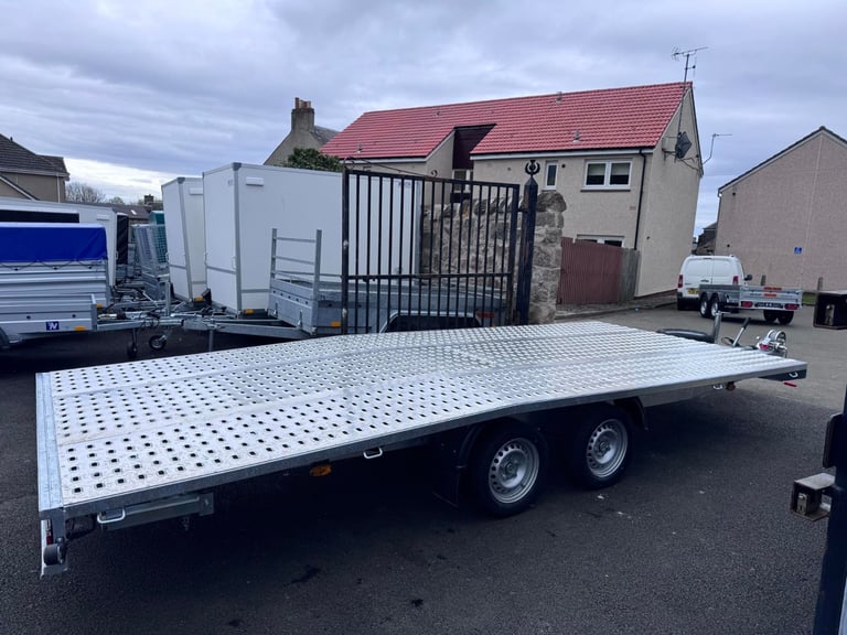 Brand new 5m x 2,1m twin axle jupiter car transporter trailer 3000KG