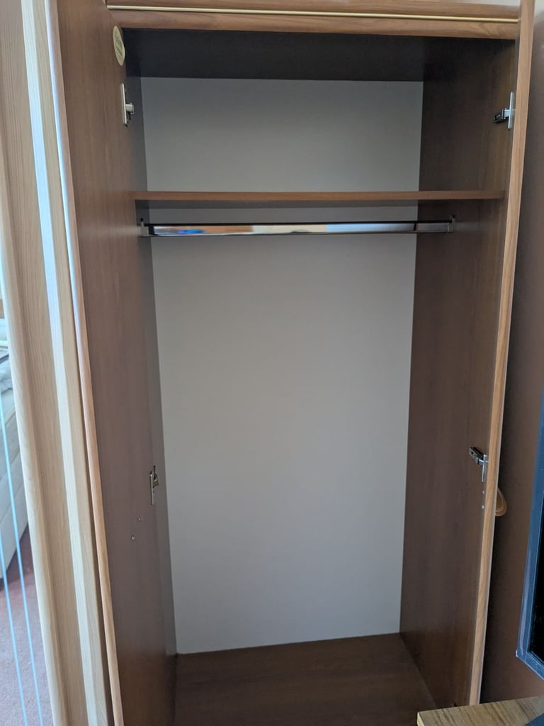 image for 2 Door Wardrobe with Hanging Rail and Shelf