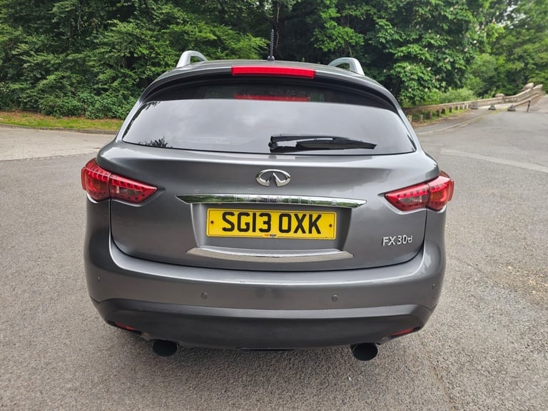 INFINITI FX 3.0d S AUTO FULL HISTORY 126K HEATED COOL SEATS A/C CRUISE SAT NAV  