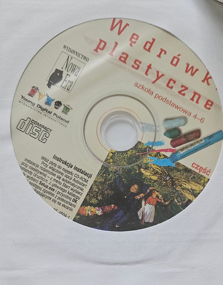 Wędrówki plastyczne. Podręcznik cz. 1 / kids book / never used