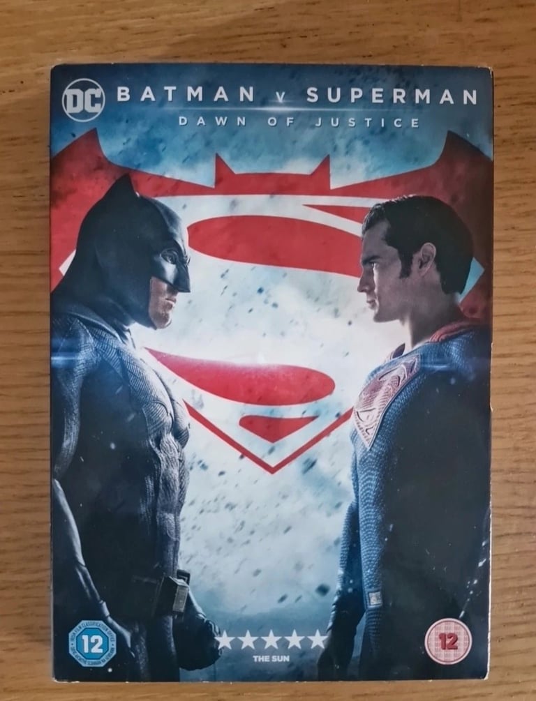 image for Brand New Batman V Superman Dawn of Justice DVD (2016) Ben Affleck, With Slipcover 