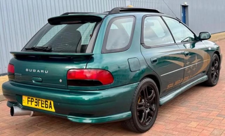 2001 Subaru Impreza Turbo 2000 4WD 5dr HATCHBACK Petrol Manual