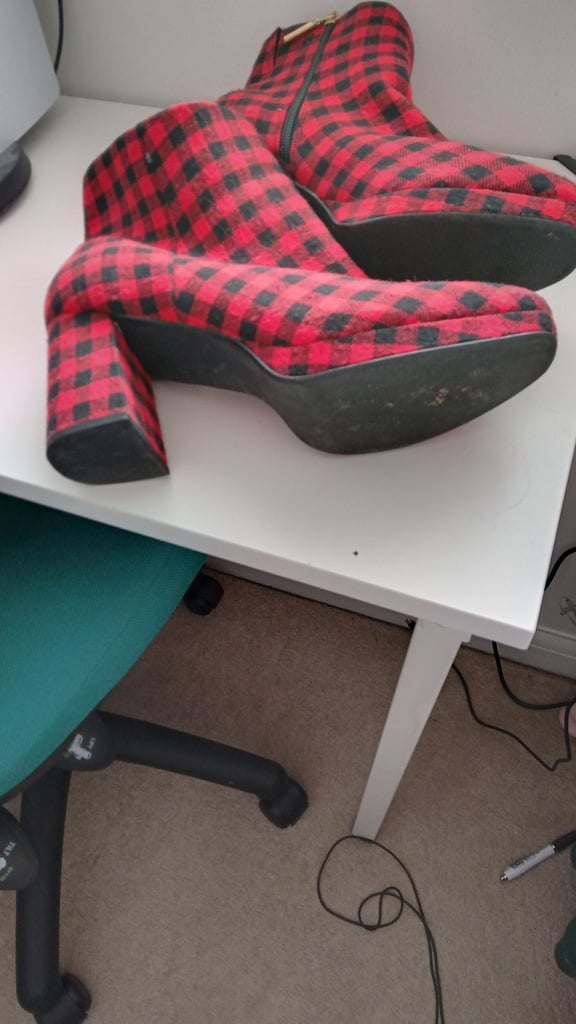 Block heel boots - womens