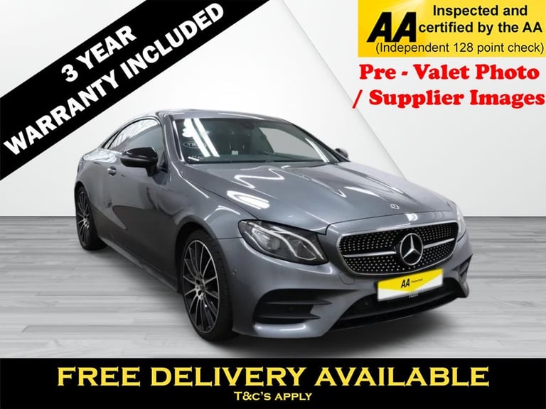 image for 2018 Mercedes-Benz E-Class 2.0 E220d AMG Line Coupe 2dr Diesel G-Tronic+ Euro 6 (s/s) (194 ps) 1 ...