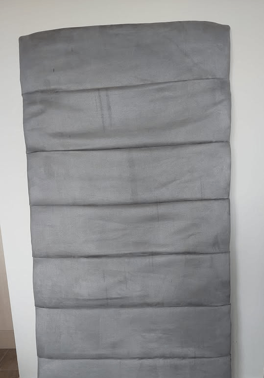 Grey Floor Cushion, perfect for lounging or a pet’s bed