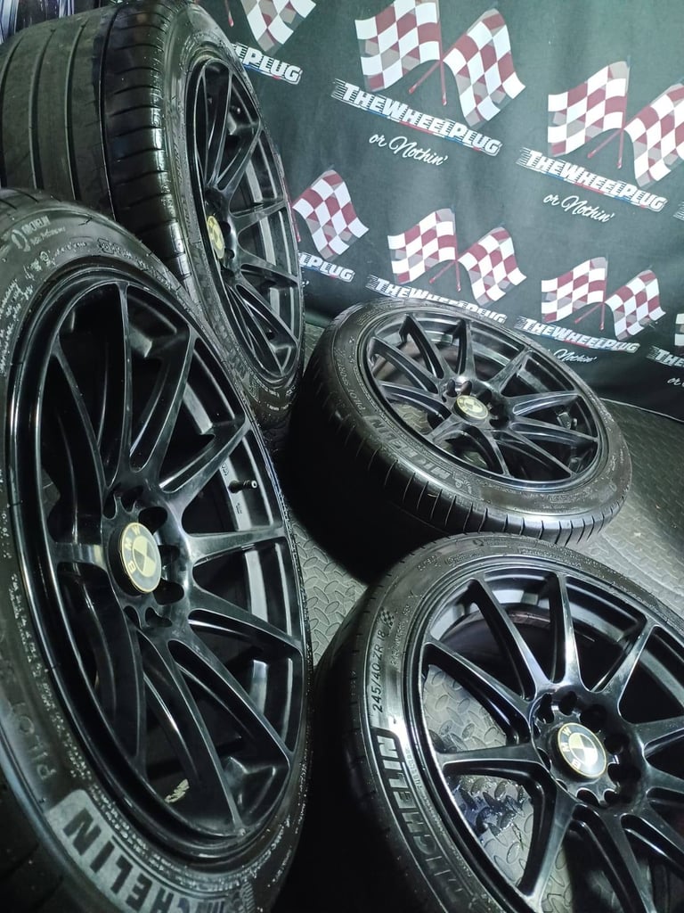 18" JAPAN RACING JR11 ALLOYS 5×112 & 5×120 FIT AUDI, BMW, VW AND MERCEDES.
