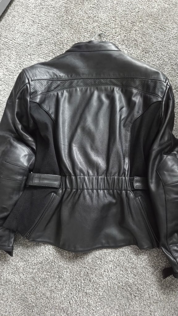 Ladies Leather Motorcycle Jacket and Trousers 
