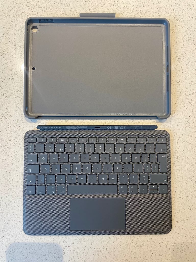 Logitech Combo Touch trackpad case for iPad