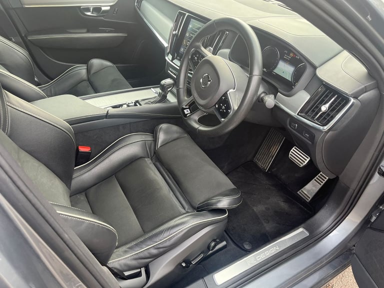 Volvo, S90,R Design,Pro 2.0 DIESEL, Saloon, 2019, Semi-Auto, LOW Mileage 24K, Head UP,LONG MOT MOT