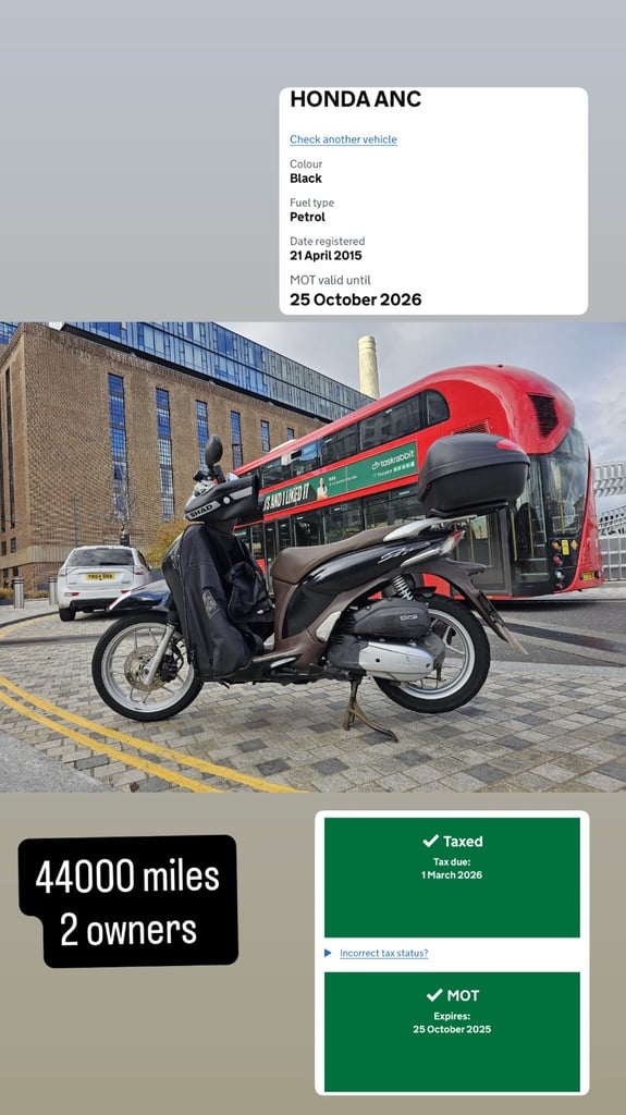 image for Honda, SH, 2015, 125 (cc)