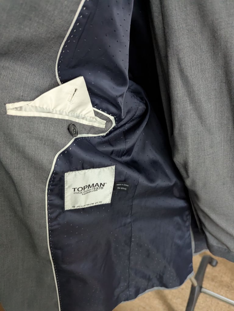 TopMan Grey Suit