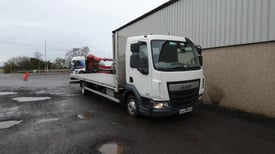 2017 67 DAF LF 150 7.5t flatbed Euro 6 used truck for sale