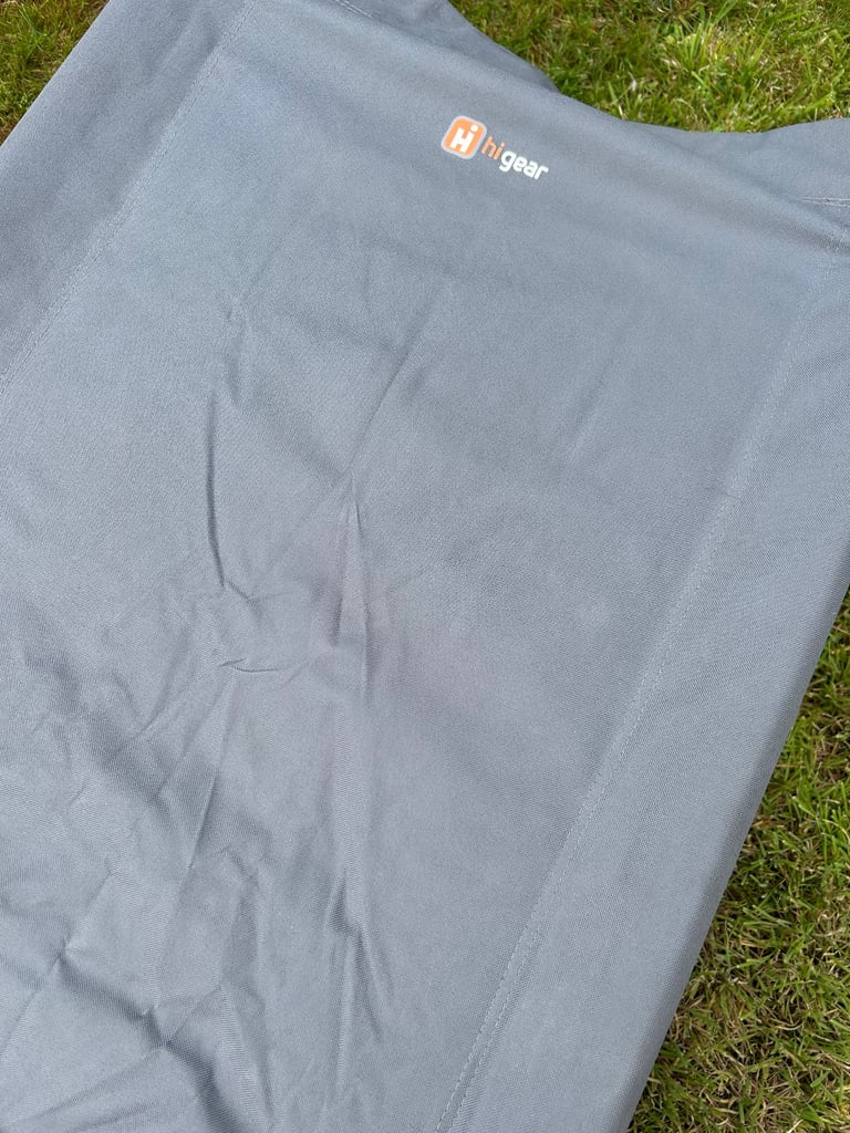 Grey Hi gear aluminium camping bed