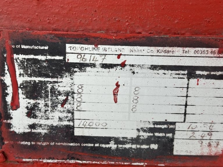 TOP TRAILERS ALUMINIUM TIPPING TRAILER 