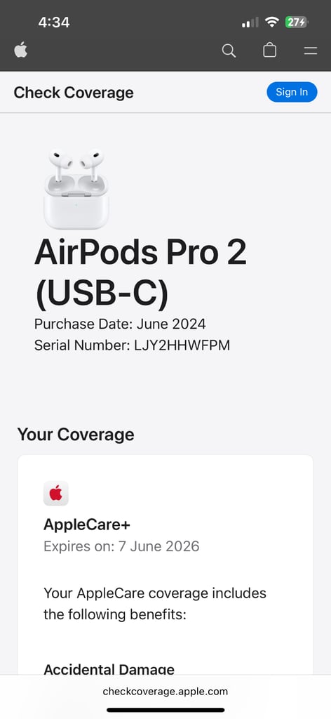 Apple AirPods gen 2 pros